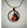 Pandativ cu Medalion Cromat si snur, Violoncel