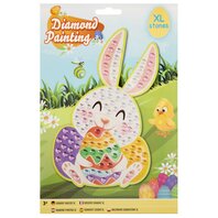 Pictura cu Diamante XL - Set creativ de Paste - Iepuras - A5