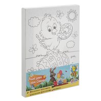Pictura pe numere - set creativ de Paste - 20x15cm - Puiut