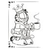 Carte de colorat Garfield Vol I - Portocaliu peste tot