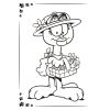 Carte de colorat Garfield vol VI - Garfield si Arlene