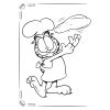 Carte de colorat Garfield vol III: Mananc, deci exist!