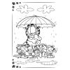 Carte de colorat Garfield vol VIII - Garfield si soarecii