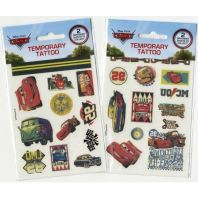 Cars set tatuaje 95X131 mm