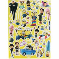 Carte cu stickere Minions