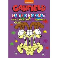 Carte de colorat Garfield vol IV - Odie, Odie si iar.... Odie