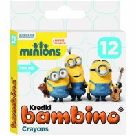 Creioane cerate Minions, 12 culori