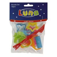 LUNA matrita pentru plastilina set 10 buc