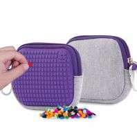 Pixie Pouch Mov/Gri