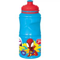 Sticla de apa Spidey and Friends cu capac - 380 ml