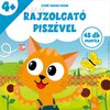 Rajzolgató Piszével - 48 db matrica