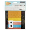 Set creativ de Paste - Lipeste pe numere Stickere holografice - Iepuras - 22x18cm