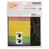 Set creativ de Paste - Lipeste pe numere Stickere holografice - Ou - 22x18cm
