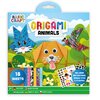 Set creativ ORIGAMI - Animale - 18 foi + ochisori de plastic + stickere
