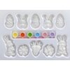 Set de colorat - 10 figurine de Paste, culori si pensula incluse