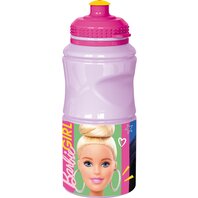 Sticla de apa Barbie cu capac - 380 ml