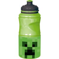Sticla de apa Minecraft cu capac - 380 ml