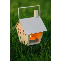 Suport metalic decorativ pentru lumanari