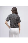 Bluza Caramel cu fundă alb-negru B4411 thumbnail picture - 