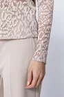 Bluză Caramel din dantelă bej B4509 thumbnail picture - 
