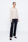 Bluză Caramel imprimeu buline bej B4503 thumbnail picture - 