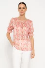 Bluză Caramel imprimeu floral B4515 thumbnail picture - 