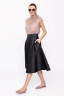 Bluză Caramel mătase naturală roz pudră B4428 thumbnail picture - 