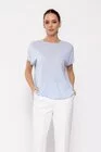 Bluză casual tricotată bleu BDP0205 thumbnail picture - 
