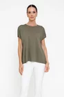 Bluză casual tricotată kaki BDP0205 thumbnail picture - 