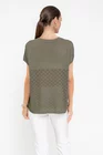 Bluză casual tricotată kaki BDP0205 thumbnail picture - 