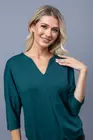 Bluza jerse in anchior verde B4330 thumbnail picture - 