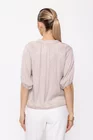 Bluză lejeră din vâscoză bej BLI0206 thumbnail picture - 