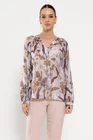 Bluză lejeră imprimeu floral lila BLA0301 thumbnail picture - 