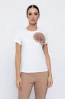 Bluză tricot cu floare aplicată camel B4505 thumbnail picture - 
