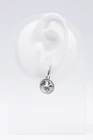 Cercei drop rotunzi arginti thumbnail picture - 