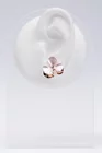 Cercei floare roz CLU0202 thumbnail picture - 
