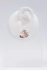 Cercei valuri roz CLU0202 thumbnail picture - 