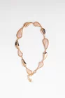 Colier cu pietre bej COLU0202 thumbnail picture - 