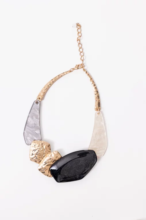 Colier negru COLU0202 picture - 1