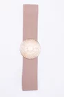 Curea cu catarama striată bej C160208 thumbnail picture - 