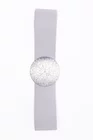 Curea cu catarama striată gri C160208 thumbnail picture - 