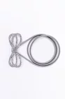 Curea metalică cu fundițe argintie C160212 thumbnail picture - 