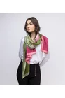 Esarfa  aspect matasos fucsia-verde EGK13 thumbnail picture - 
