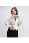 Esarfa imprimeu floral bej EGK7 thumbnail picture - 