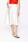 Fustă Caramel elegantă in cloș ivory F3505 thumbnail picture - 