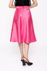 Fustă Caramel elegantă în cloș roz F3505 thumbnail picture - 