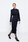 Fustă Caramel midi stofă Melina F3502 thumbnail picture - 