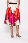 Fustă midi imprimeu floral crem FVA0202 thumbnail picture - 