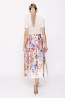 Fustă midi imprimeu floral ivory FBR0209 thumbnail picture - 