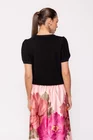 Fustă midi imprimeu floral roz FVA0202 thumbnail picture - 
